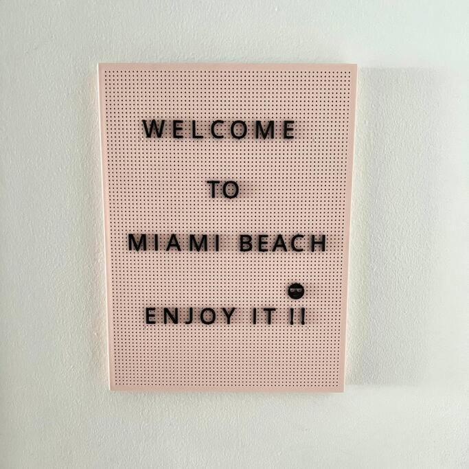 Beautiful Studio In A Seafront Condo Miami Beach Ngoại thất bức ảnh